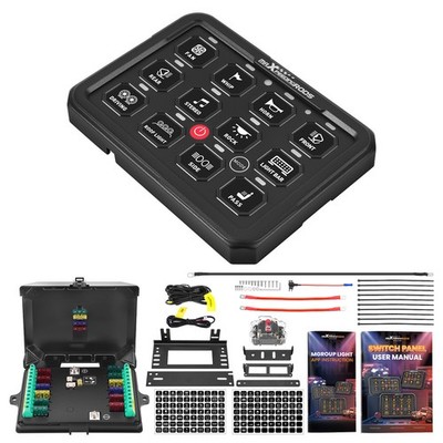 Touch Switch Panel For Universal Offroad Fahrzeug Boot 4 Modi RGB Steuerung