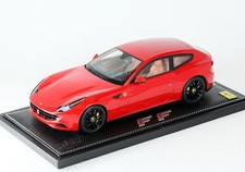 BBR P1829CF 1/18 Ferrari FF 2011 Rosso Corsa Black Wheels Yellow Calipers Resin