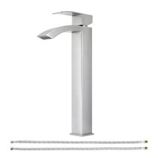 Single Handle Vessel Sink Faucet Waterfall Tall Bathroom Bowl Basin Mixer Tap