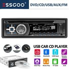 1 DIN DVD CD Car Stereo Radio MP3 Player Bluetooth FM USB AM AUX In-dash RDS