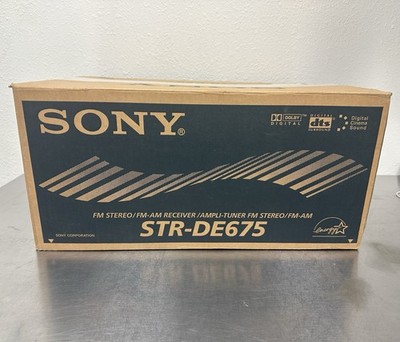 Sony STR-DE675 FM/AM AV Receiver Dolby Digital/DTS Era, Early 2000 s, New In Box