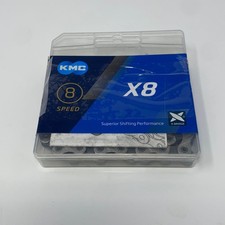 KMC X8.93 8-Speed Chain Silver/Grey 116 Links No Connector