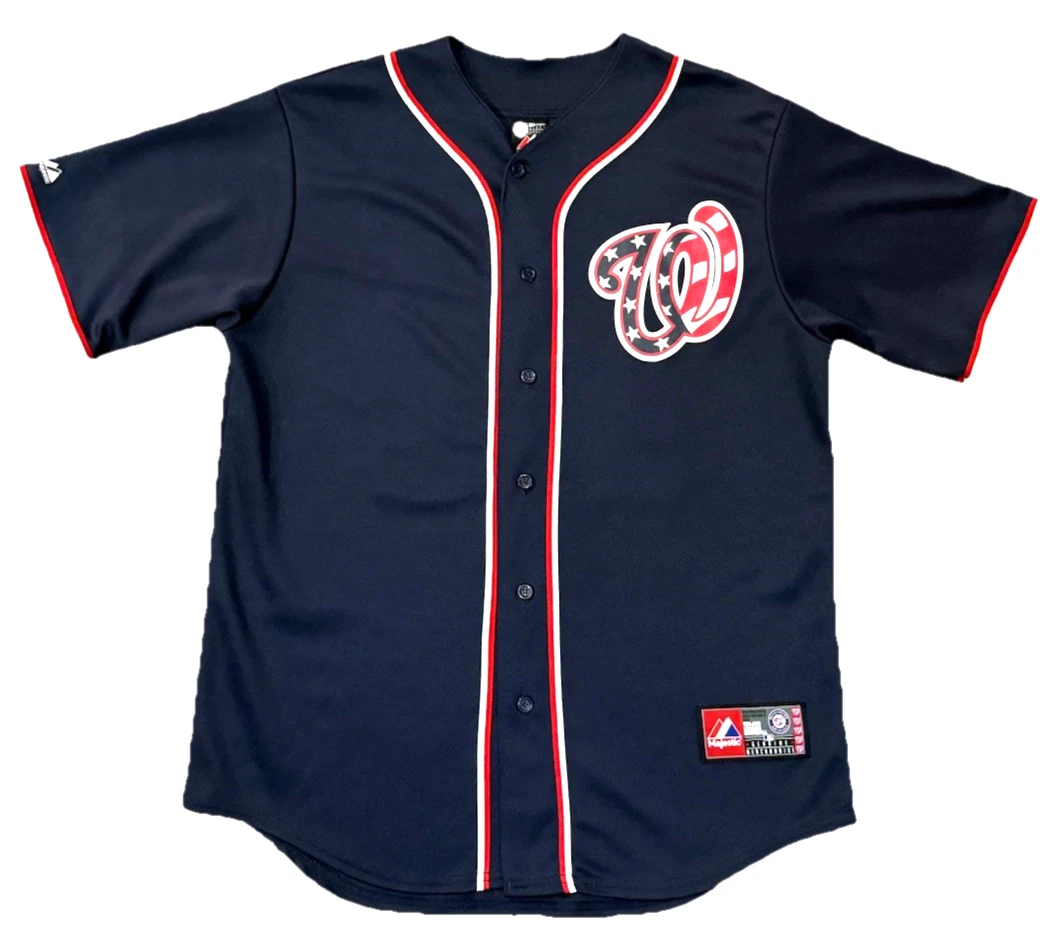 Majestic Washington Nationals MLB Jerseys for sale | eBay
