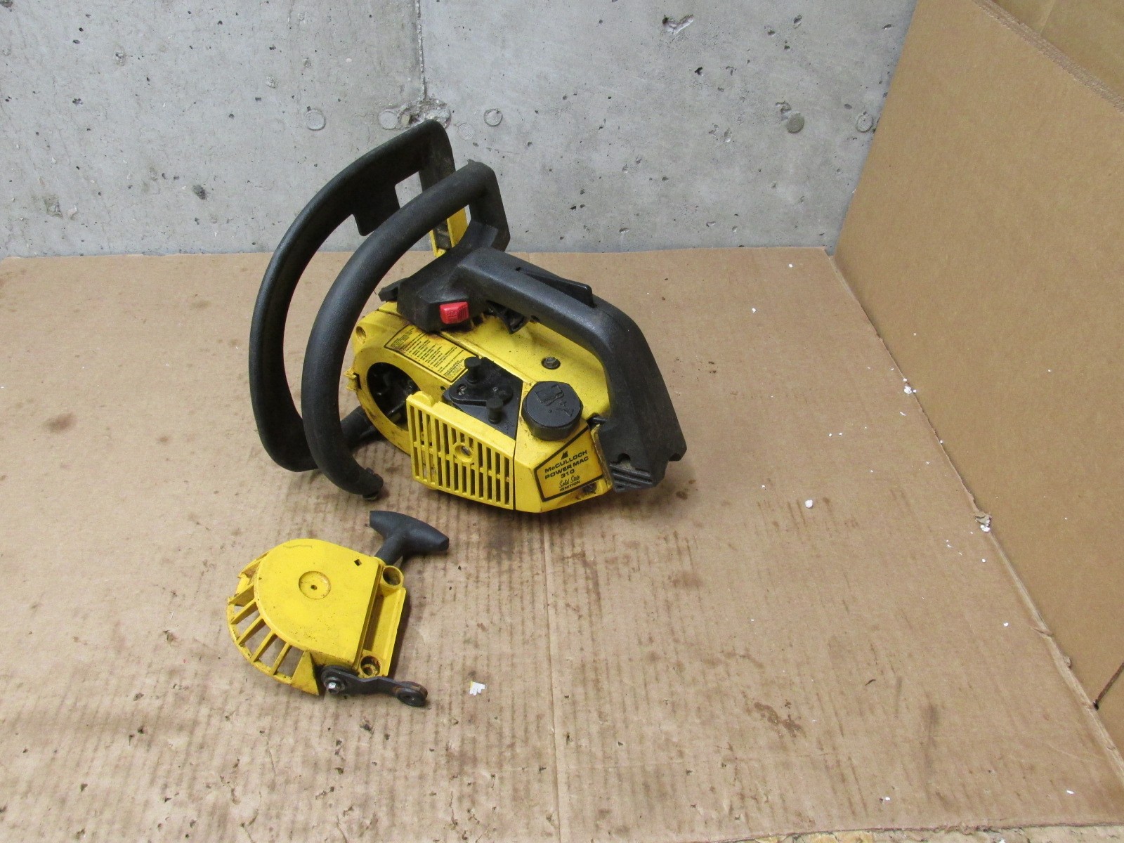 McCulloch Power Mac 310 Chainsaw for parts