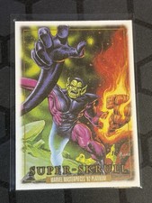 2024 SkyBox Marvel Masterpieces 92 Platinum Super-Skrull #84 Canvas