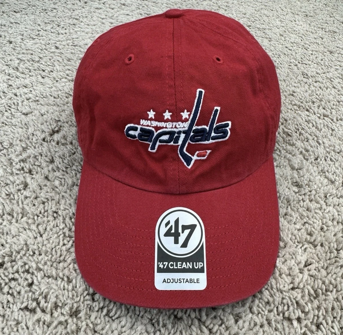 47Brand Washington Capitals Camo Grove Classic DT Snapback Gorra
