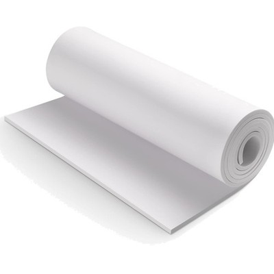 EVA Foam Brett, 150x35cm, 4mm, Weiß, Bastelzubehör, Cosplay, DIY, Schule