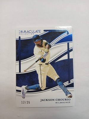 2026 Immaculate Collection Jackson Chourio Blue Foil #/25