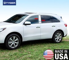 Tyger For 2007-2013 Acura Mdx 4pc Stainless Steel Chrome Pillar Post Trim Tyger For 2007-2013 Acura Mdx 4pc Stainless Steel Chrome Pillar Post Trim