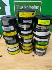 Lot of 25 35mm Film Theatrical Movie Theater Preview Trailers - R22
