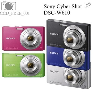動作品美品　ソニー　Cyber-shot DSC-W610 デジタルスチルカメラ Amazon.com: Sony Cyber-shot DSC-W610 14.1 MP Digital Camera with