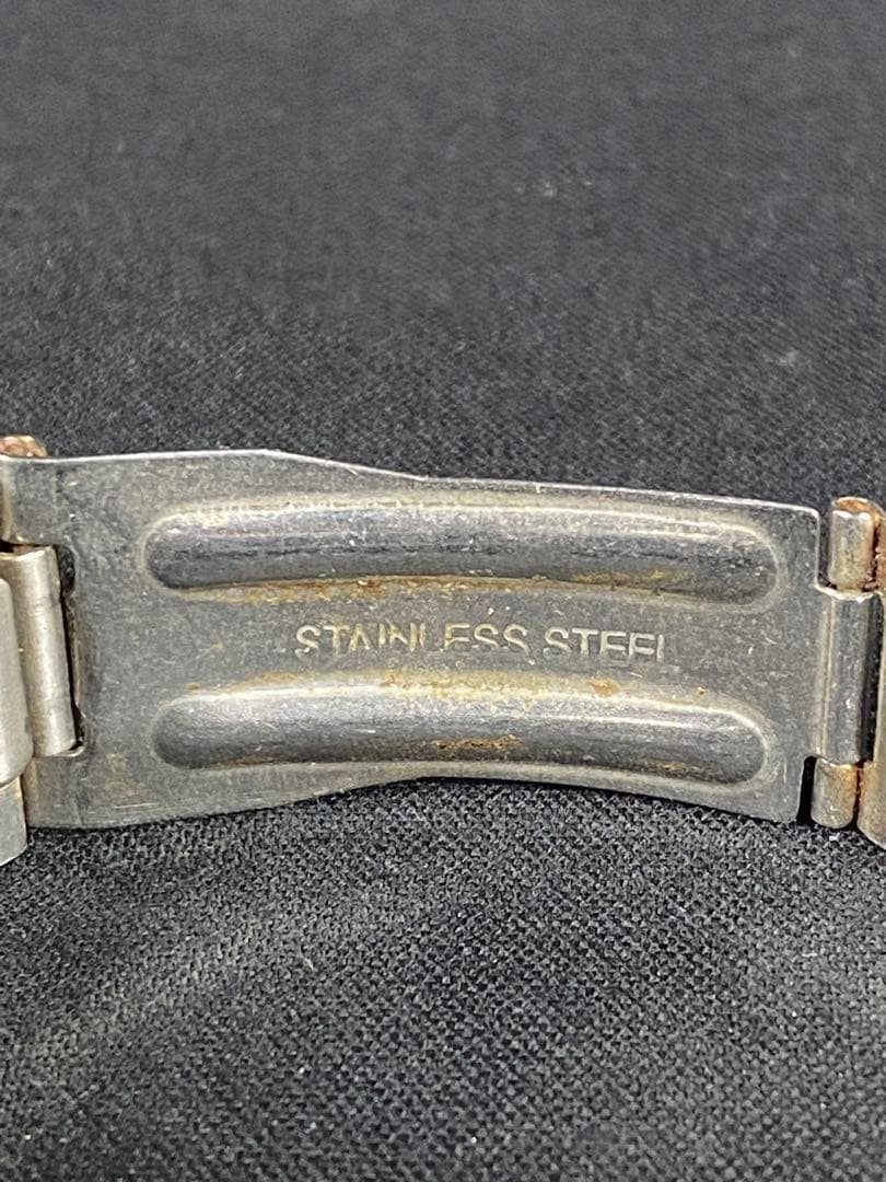 Orient Automatic Crystal 21J Rectangular Green Di… - image 5