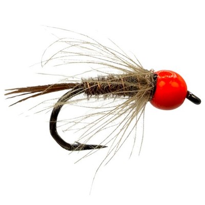 CDC Hot Head Forellenseefliege Regenbogenforelle Bachforelle Out for Trout