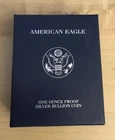 2005 1 oz. Proof Silver American Eagles with Box and COA NEW!