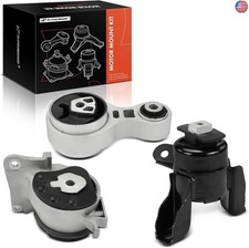 A-Premium 3PCS Engine Motor Mount Transmission Mount Torque Strut Mount Set