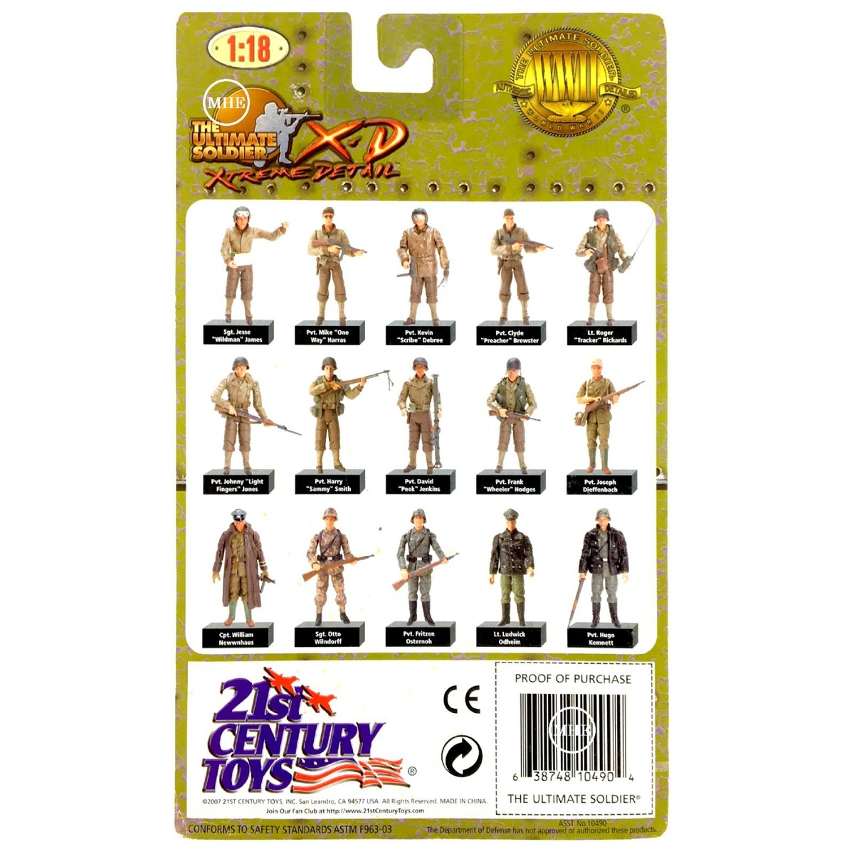 1:18 21st Century Toys Ultimate Soldier WWII German Waffen SS