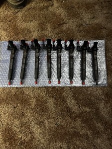 2015 GMC Sierra 2500 6.6 Diesel CORE Set Of Injectors 