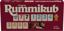 Original Retro Style Large Numbers Rummikub - Includes Tiles with Bright, Over-S