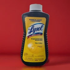 Lysol Concentrate Disinfectant Original Scent 12 fl oz  NEW