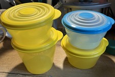 Tupperware Bungee 3x 500 ml + 1x800 ml Schüssel mit Deckel