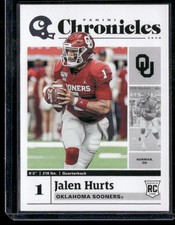 2020 Panini Chronicles Draft Picks #14 Jalen Hurts (RC)