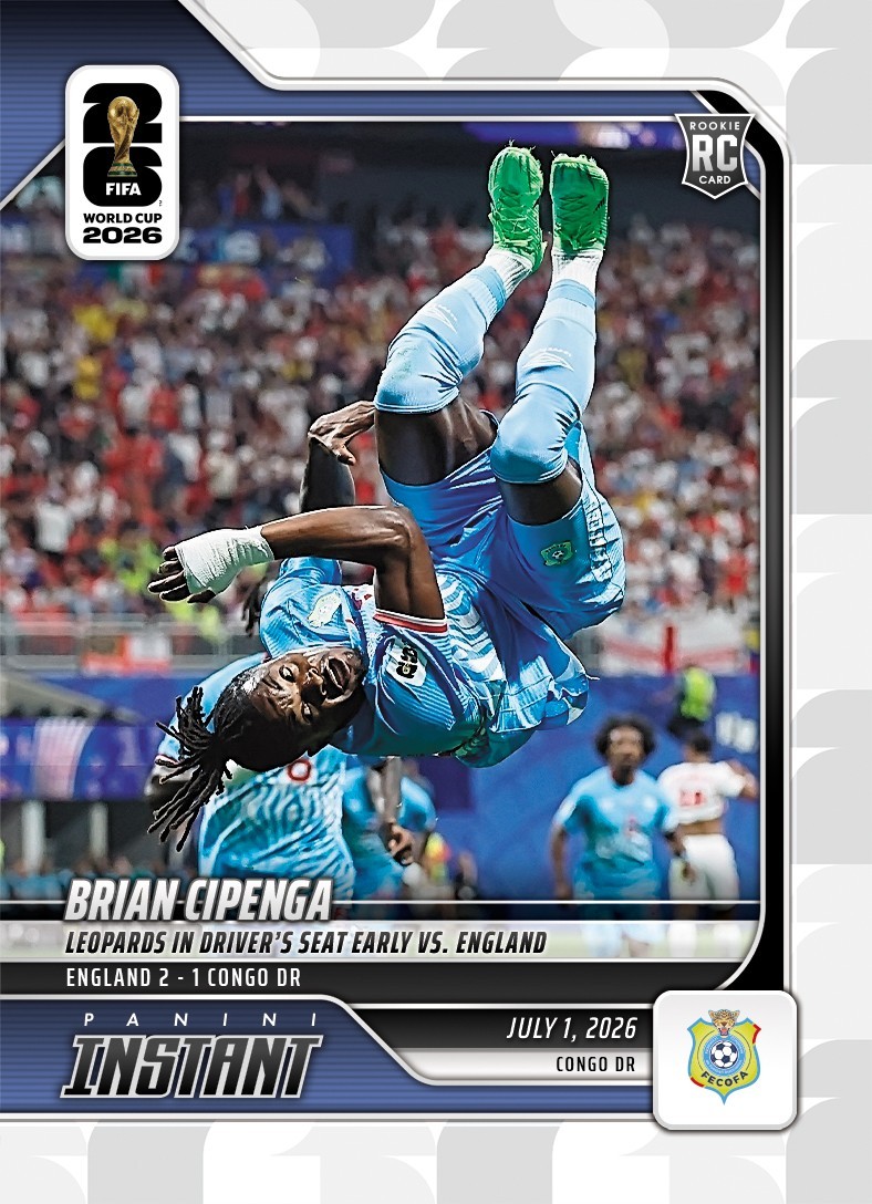 2026 Panini Instant FIFA World Cup #181 Brian Cipenga Congo DR RC PRESALE