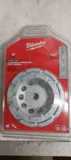 Milwaukee 5 Inch Diamond Premium Cup Wheel 49-93-7760 Concrete Surface Grinder