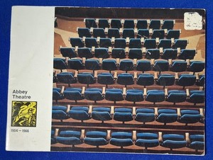 1966 Abbey Theatre Dublin Souvenir Booklet - 1904 History & Opening Irish Yeats