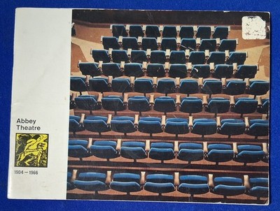 1966 Abbey Theatre Dublin Souvenir Booklet - 1904 History & Opening Irish Yeats