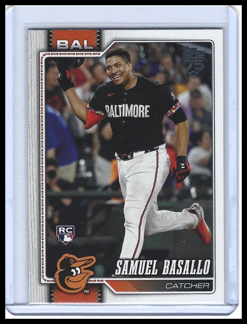 2026 Topps - Samuel Basallo - Orioles Rookie Card #104 RC