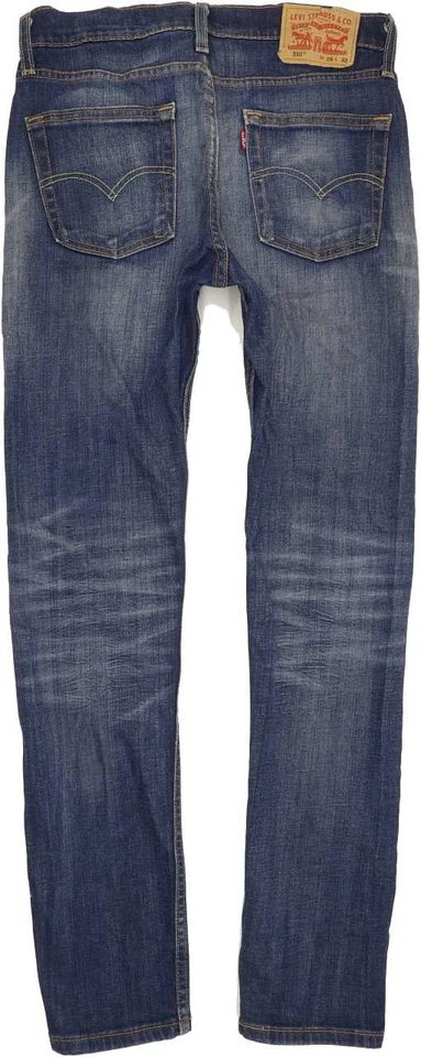 Levi's 510 Men Blue Skinny Slim Stretch Jeans W29 L31 (86337) - Image 2 of 4