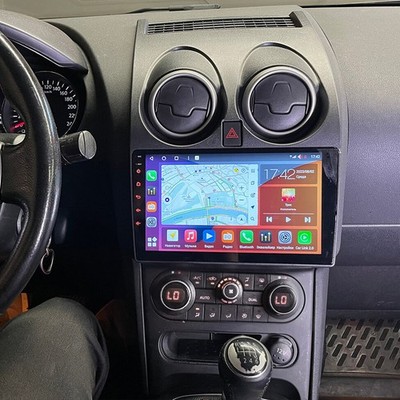 Für Nissan Qashqai J10 2007-2016 Autoradio Apple Carplay GPS Android 15.0 FM RDS