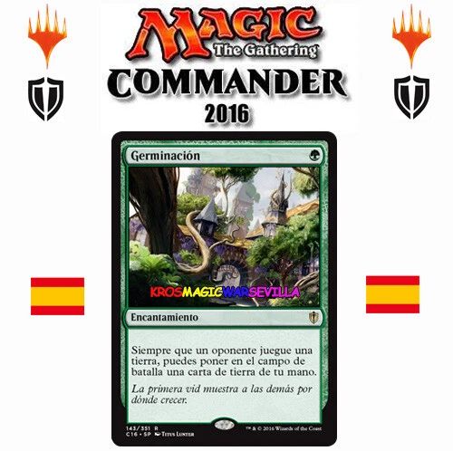 MTG Germinación COMMANDER 2016 ESPAÑOL NM/M Burgeoning - Imagen 1 de 1