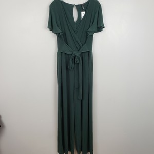 lane bryant denim jumpsuit