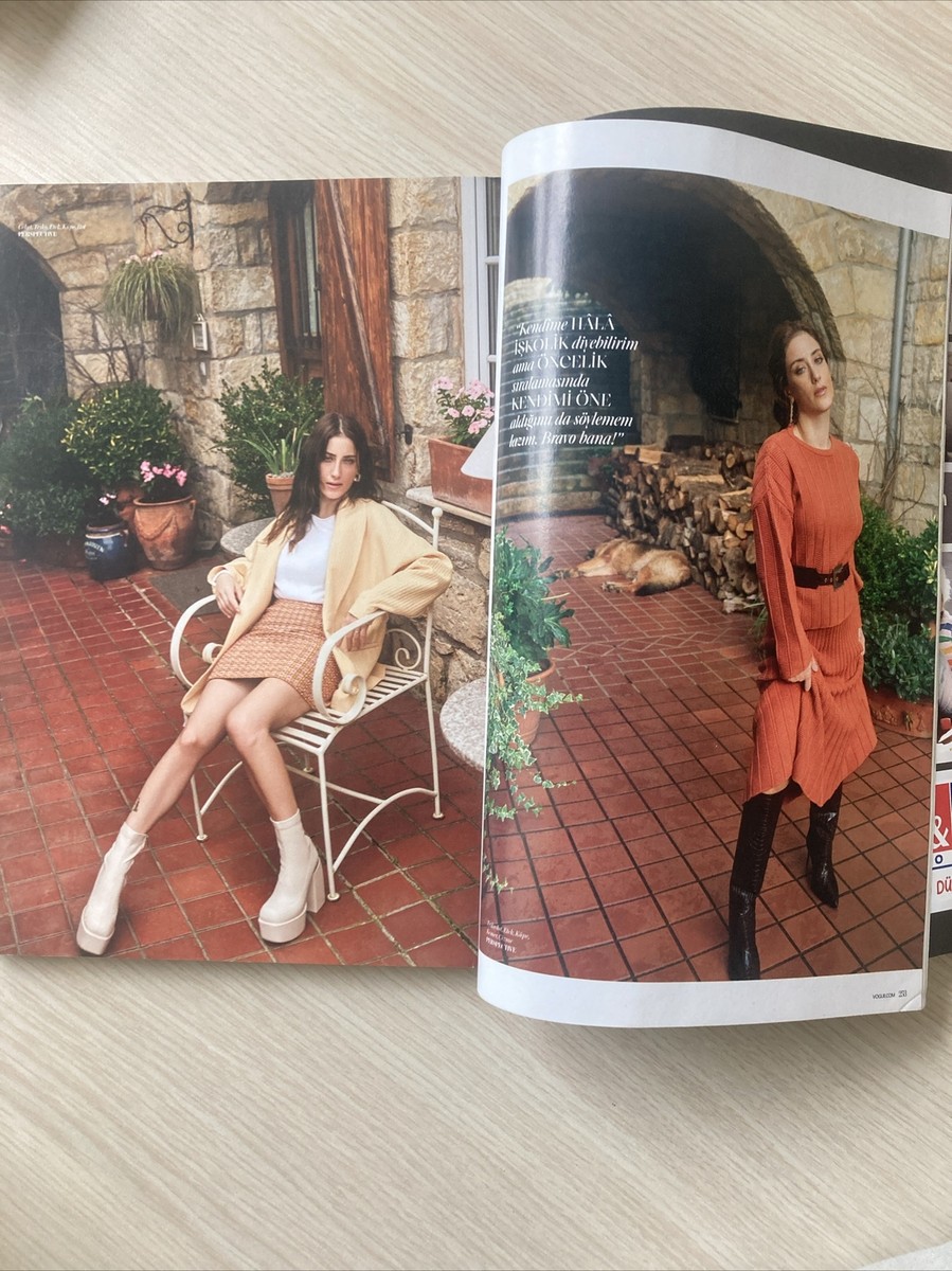 vogue Turkey October 2022 Deva Cassel cover | eBay