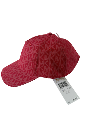 $68 Authentic Michael Kors Summer Baseball Hat Cap Hot Pink  display picture 1