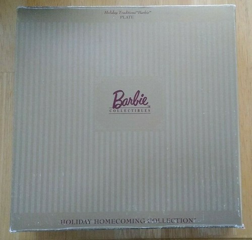 Piatto da collezione Hallmark Barbie Holiday Traditions - serie Holiday Homecoming - Foto 3 di 4