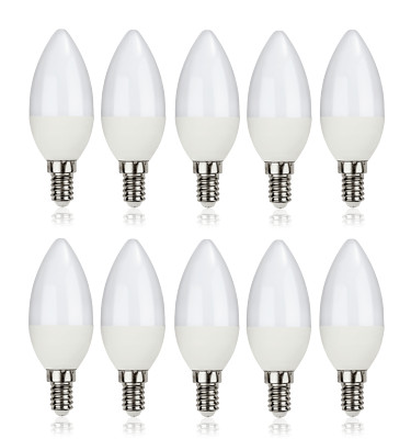 10x LED E14 C35 C38 Kerzenform Leuchtmittel 1W 4W 5W 6W 7W 8W 9W Lampe Birne 