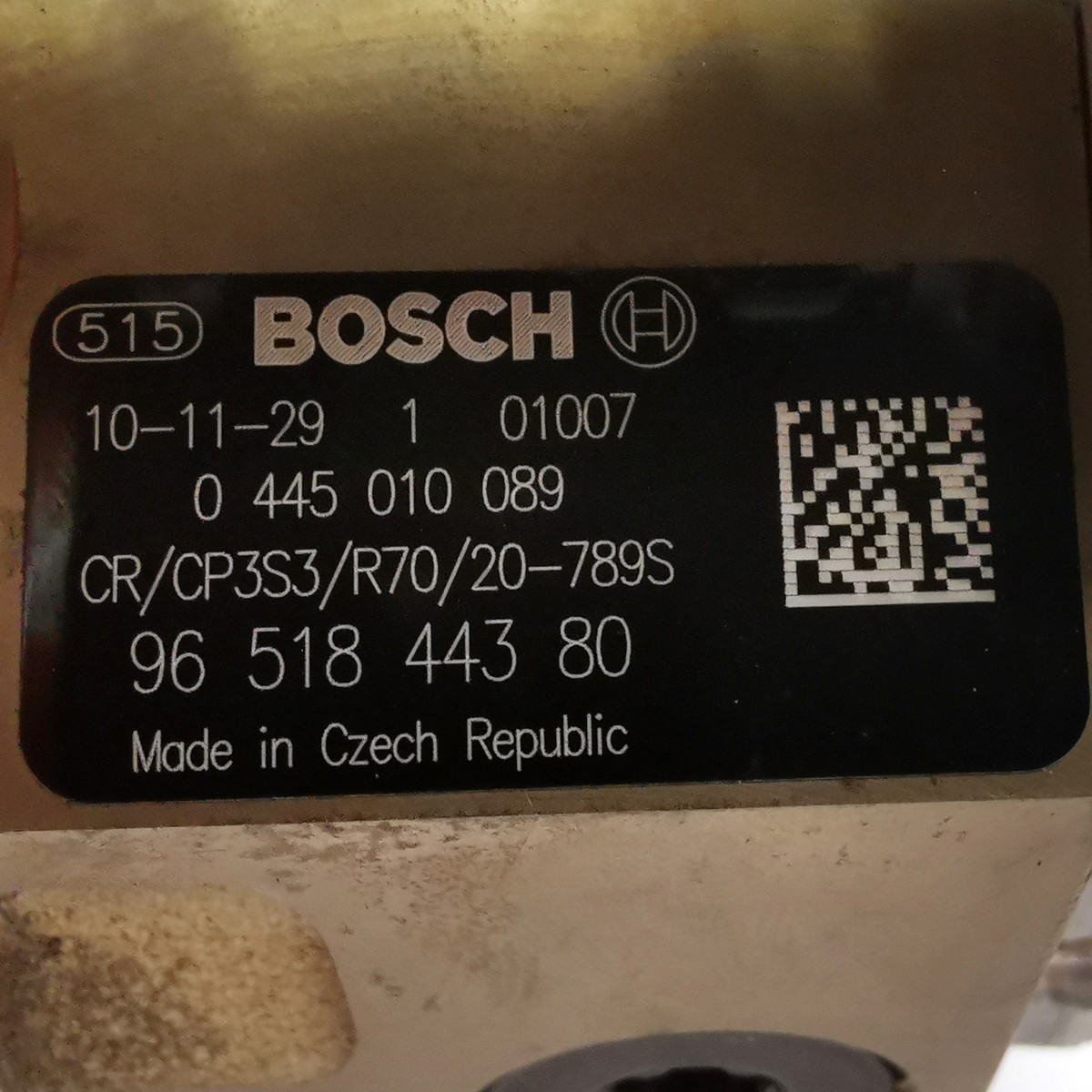 High-Pressure Bosch 0445010089 0986437322 Citroen Peugeot