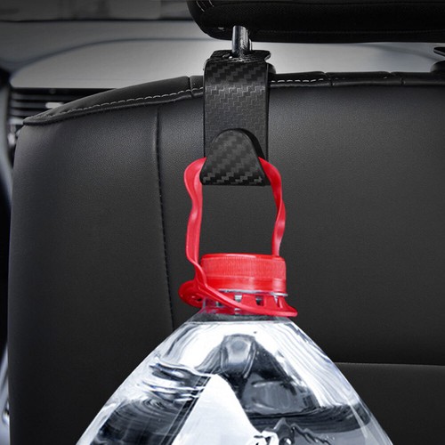 Pcs Carbon Fiber Auto Back Seat Headrest Hooks Bag Storage Hook Car Accessories - Picture 18 of 18