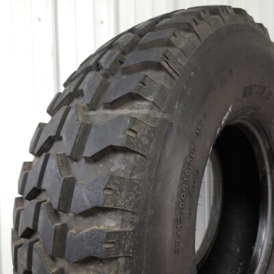 Goodyear Wrangler MT oz 37x12.50R16.5 Military HMMWV Tires 90%+