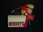 Hershey's Elf on Mailbox Christmas Ornament Chocolate Chip and Candy bar 1996 — photo 4