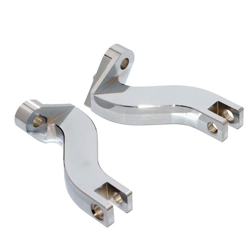 Driver Passenger Floorboards Footboards For Harley Touring 93-23 Road King Glide - Picture 10 of 24