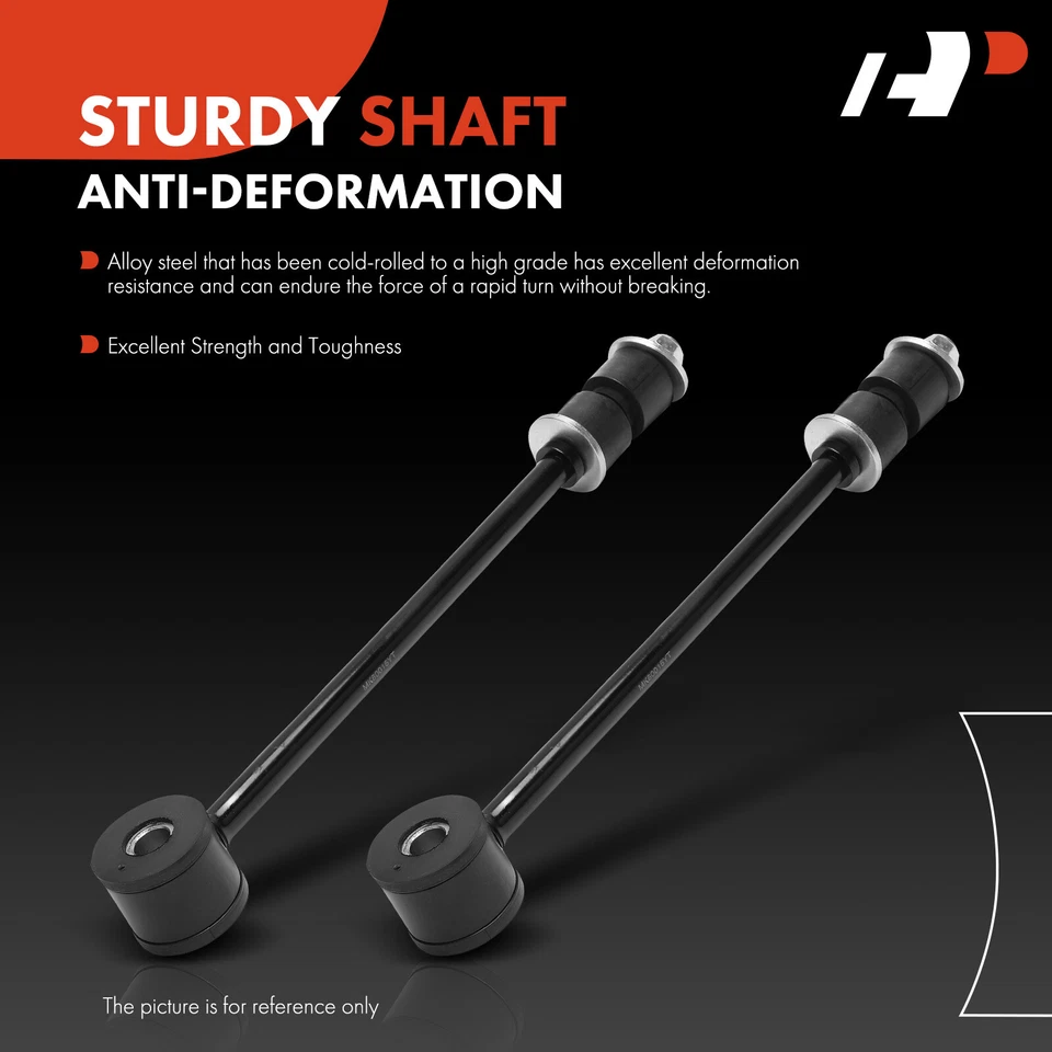 Barra estabilizadora de suspensión lateral trasera A-Premium 2 piezas para Ford F-150 1980-1996 F-350 Foto 4 de 4