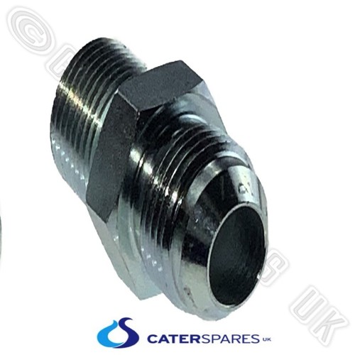 HENNY PENNY 16335 GAS VALVE CONNECTOR MALE THREADED NIPPLE CONNECTION X 2 - Picture 3 of 5