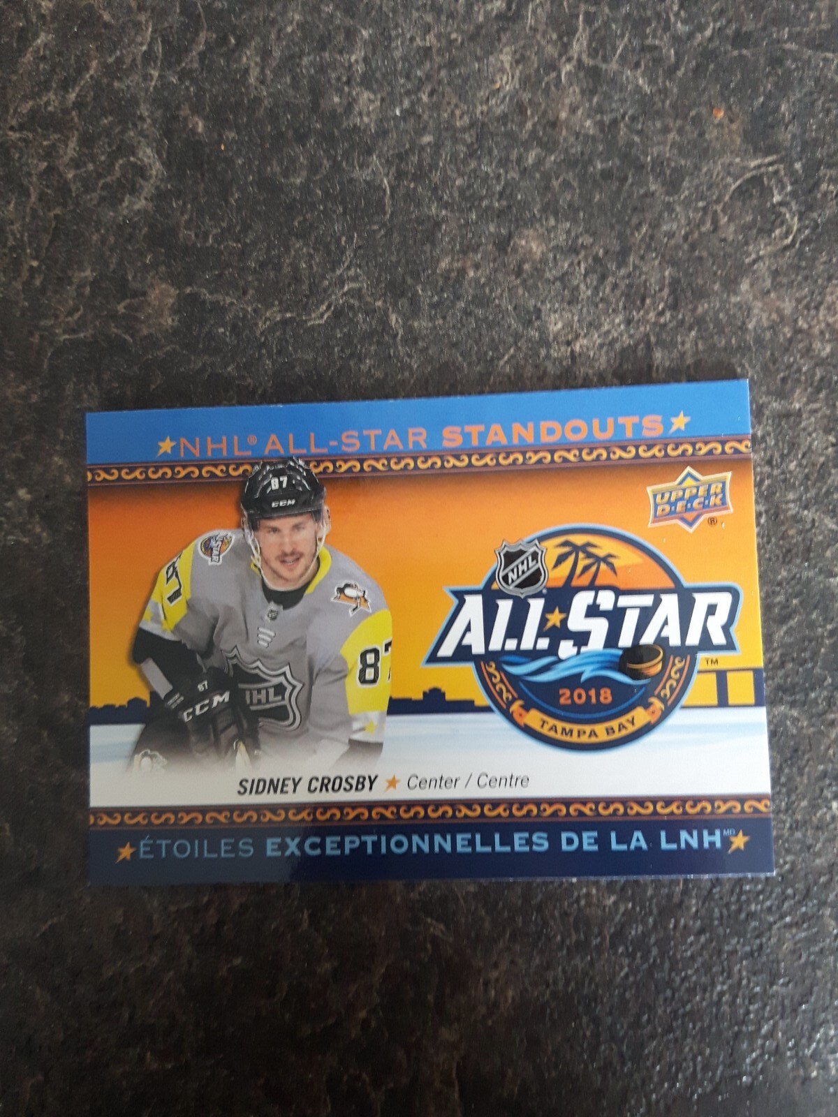 2018-19 Upper Deck Tim Hortons Series NHL All Star Standouts Sidney Crosby AS-2