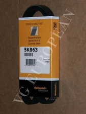 BMW E46 E39 E53 X5 Z3 OEM CONTITECH A/C Compressor Drive Belt NEW  5PK863