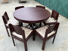 Tavolo E Sei Sedie Anni 70