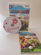 Mario Party 8 (Nintendo Wii, 2007) Complete w/ Manual Tested Working Smoke Free