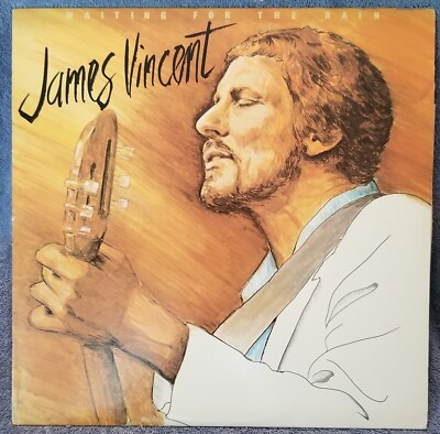JAMES VINCENT Waiting For The Rain 1978 LP Priority Records BUY 2, GET 1 FREE